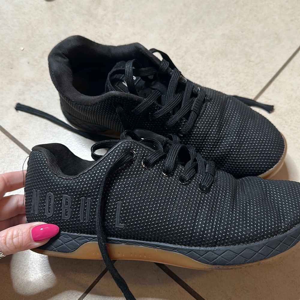 Black NOBULL workout shoes
